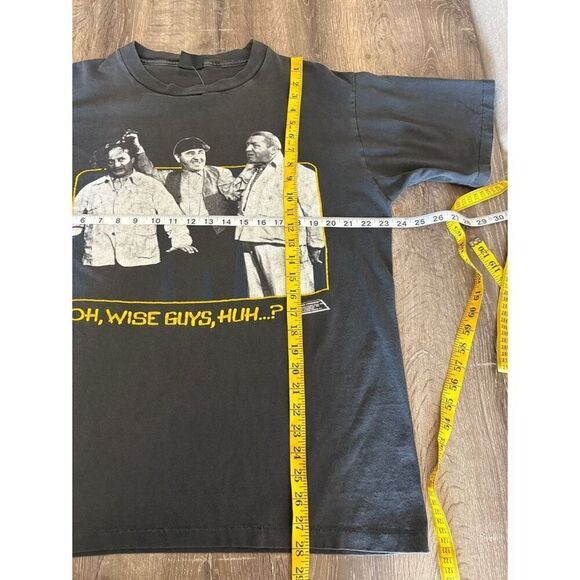Vintage Changes 90s The three stooges wise guy t-shirt‎ - Picture 5 of 6